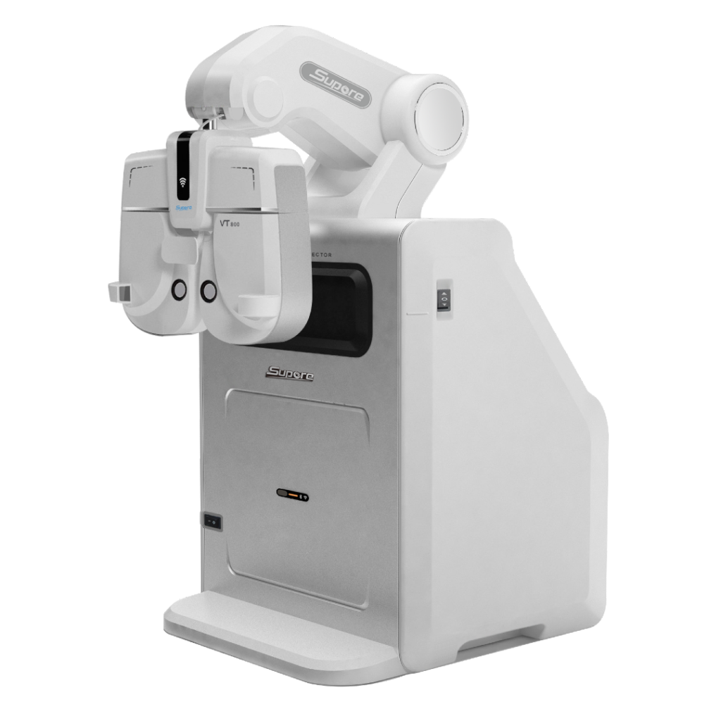 Supore ACP-1000 Plus refractieapparaat voor automatische subjectieve refractie in optometriepraktijk