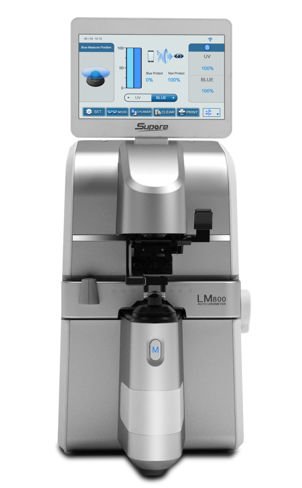 Lensmeter Supore LM 800 met touchscreen en geïntegreerde printer