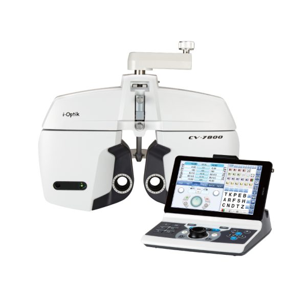 phoropter digitaal met bedieningspaneel